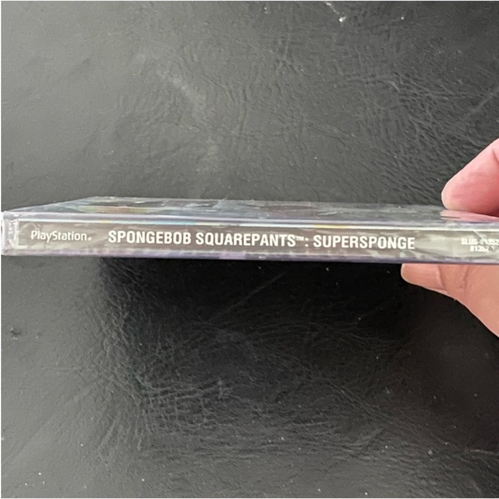 Spongebob Squarepants SuperSponge For PlayStation One, PS1. Factory Sealed. - Picture 5 of 5